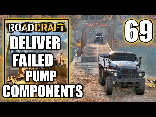 Roadcraft - Build a Road to Deliver Failed Pump Components - Walkthrough Part 69