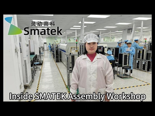 Inside a Smart Control Panel Manufacturing Factory | SMATEK OEM/ODM Android Linux PoE Panel in China