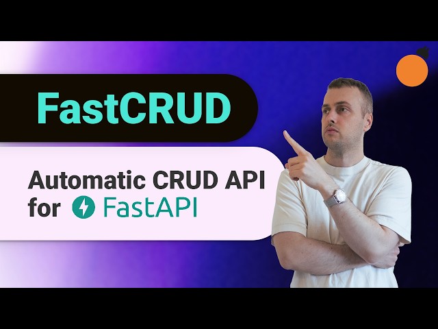 FastCRUD - easy CRUD endpoints with FastAPI & SQLAlchemy!