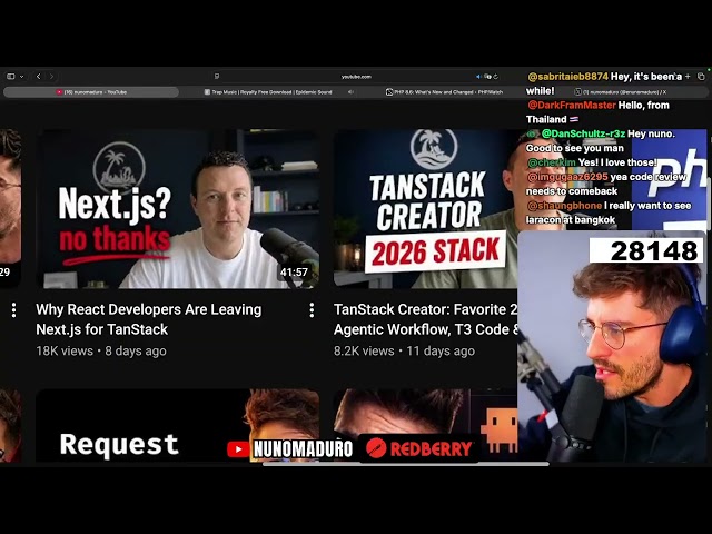 PHP 8.6 New Feature, New PHP Compiler, PHP's biggest problem (nunomaduro Full VOD 16/05/2026)