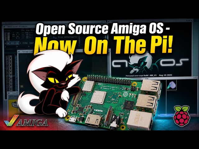 Forget Emulation: Amiga Now Runs NATIVELY on Raspberry Pi!