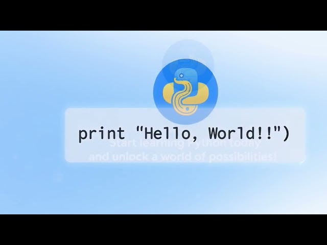 Introduction to Python Programming 🐍