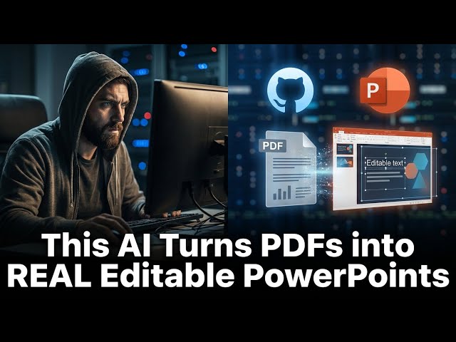 Are online PPT tools all a scam? ppt-master hands-on: AI turns PDFs into truly editable presenta...