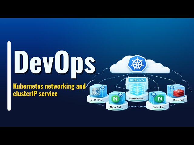 Kubernetes networking and clusterIP service