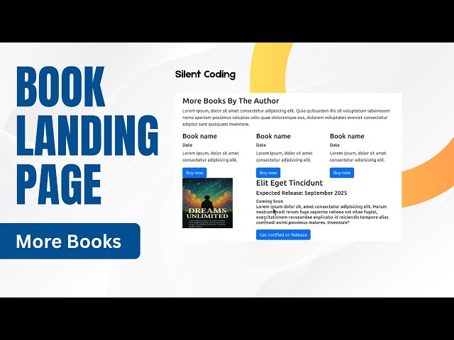 More Books Section - Book Landing Page #13
