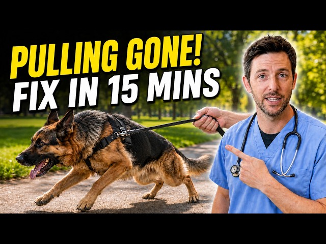 Do This to STOP your Dog PULLING on Leash - GUARANTEED!