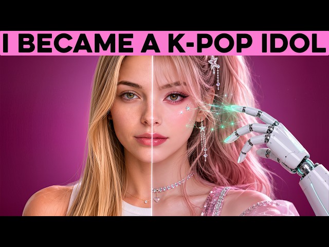 I Turned Myself Into a K-Pop Idol with AI