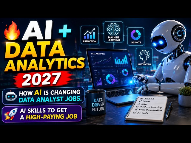 Data Analytics with AI | How AI is Changing Data Analytics in 2027 | AI Jobs | Naresh IT