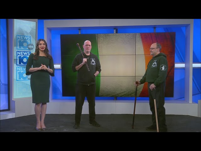 Irish Stick Fighting demonstration