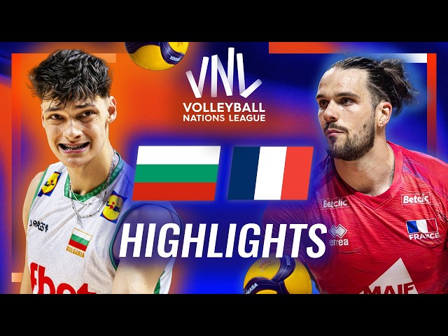 Bulgaria 🇧🇬 vs. France 🇫🇷 - Highlights | Week 3 | Men's VNL 2026