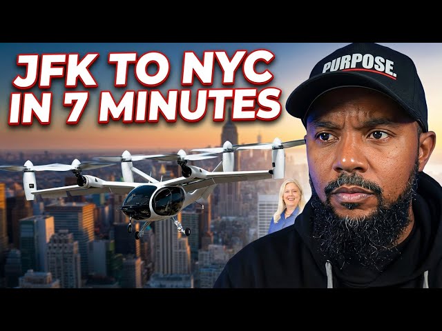 Tech Expert Reacts: Would You Take This Drone Taxi from JKF to Manhattan?