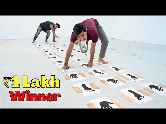 Hand & Feet Game Challenge | Winner Will Get ₹ 1 Lakh🤑🤑