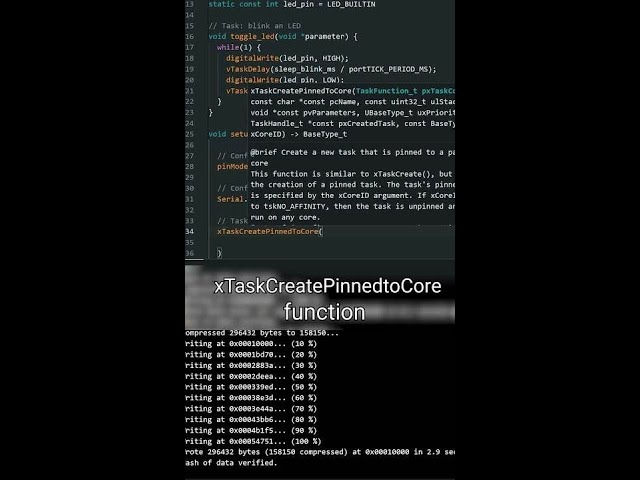 Multithreading in Arduino and ESP32 #ShawnHymel #electronics #engineering #maker