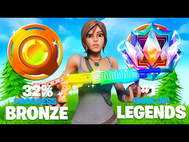 Bronze To Unreal Legend Solo Reload Ranked Speedrun But My Rank Determines My Loadout…