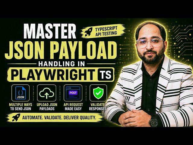 🚀 Master JSON Payload Handling in Playwright TypeScript APIs