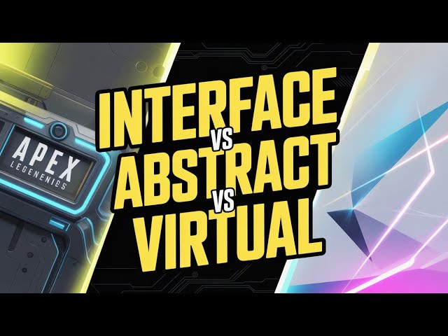 Interface vs Abstract vs Virtual in Apex || When to use which in apex #salesforce #interview #apex