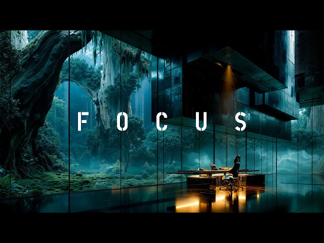 Into Deep Focus | 24/7 Deep Work Ambient for Productivity & Flow