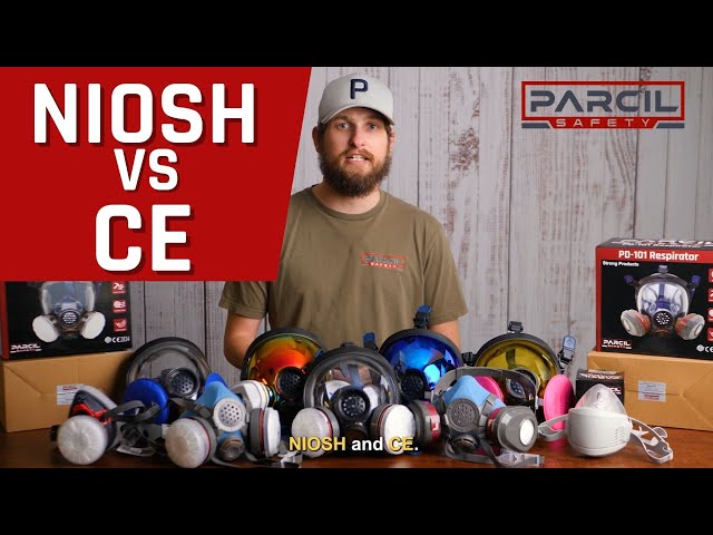 NIOSH vs CE - Whats the major difference in respiratory protection and which one is right for you?
