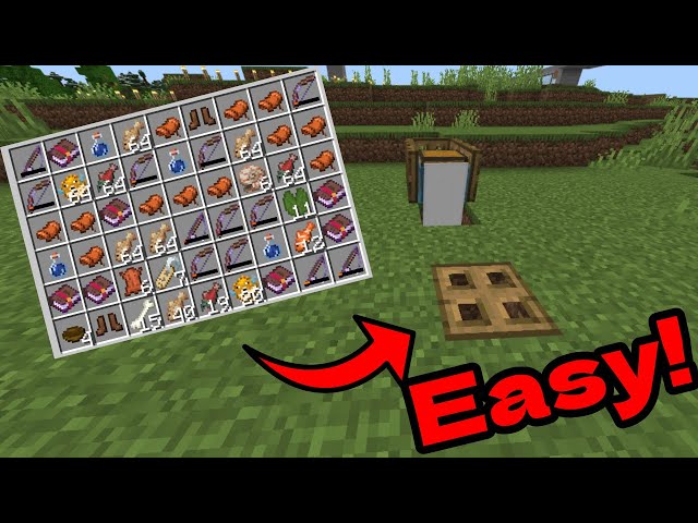 The Best AUTOMATIC FISH FARM in Minecraft Bedrock 1.21! (Easy Tutorial)