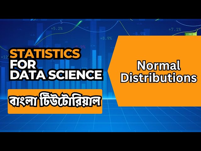 Normal Distribution | Gaussian Distribution | Statistics for Data Science Tutorial