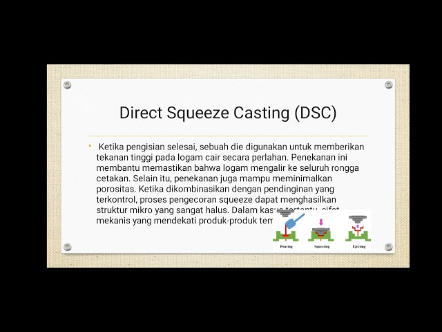 SQUEEZE CASTING
