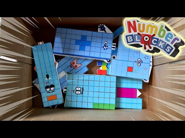 Box Full of MYSTERY Numberblocks 1-20 Vs Step SQUAD - ASMR Looking For Numberblocks #625