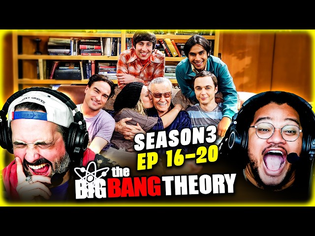 THE BIG BANG THEORY S3 E16-20 Reaction - SHELDON MET STAN LEE! - FIRST TIME WATCHING