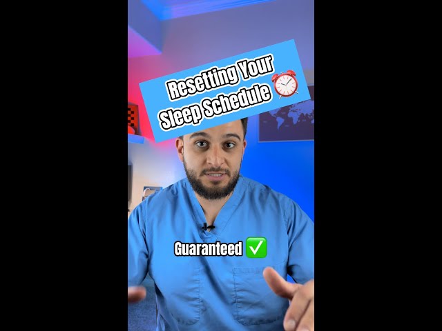 How to Reset Your Sleep Schedule!