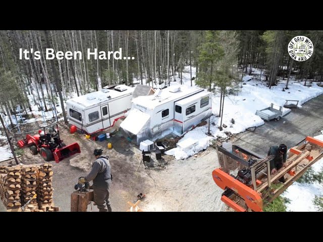 We Bought 40 Acres OFF GRID to Build Mortgage Free… But It’s Been Hard