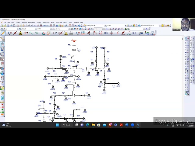 IEEE-37 bus system Power System Study (PSS)Problem-Based Project.