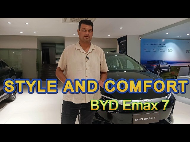 ⚡ BYD eMAX 7 — The Ultimate Electric Family Car? 😍 🚗