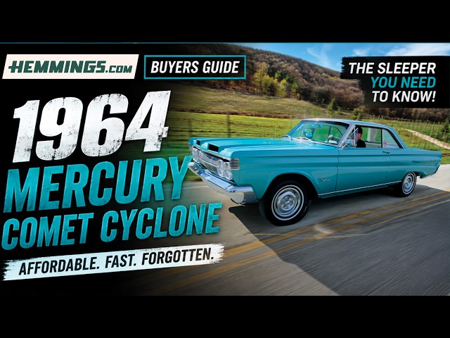 1964 Mercury Comet Cyclone Buyers Guide | The Forgotten Muscle Car