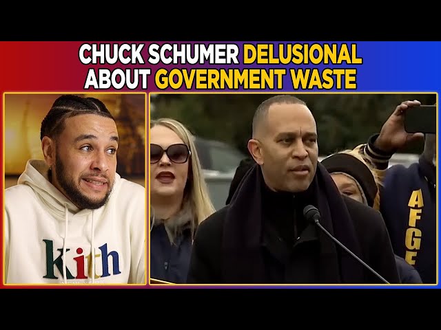 Chuck Schumer DELUSIONAL About GOVERNMENT WASTE