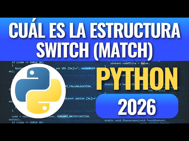 What are multiple selection structures switch (match) in Python in 2026