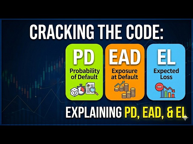 Probability of Default (PD), EAD & Expected Loss Explained in Simple Language