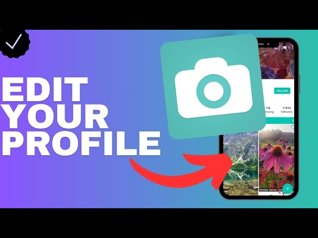 How to edit your profile in the Foap app?