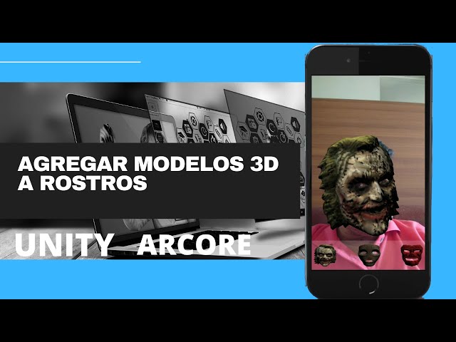 ARCore Tutorial: Agregar modelos 3D sobre rostros (¡SIN CODIGO!) - Unity + ARCore