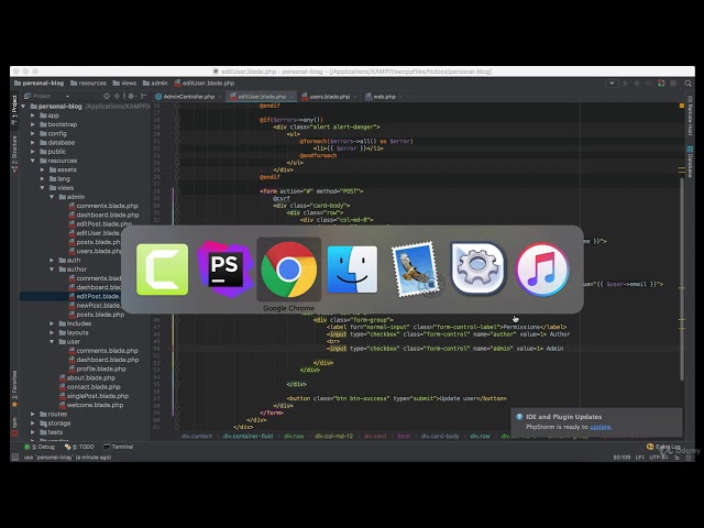 [Ultimate Laravel tutorial] Admin users - Leson 64