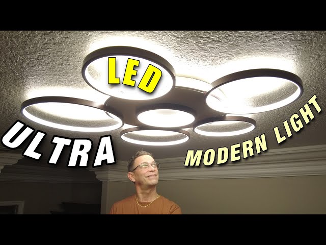 Modern Dimmable LED Ceiling Light | Change your ceiling light | Smart Remote Control Features