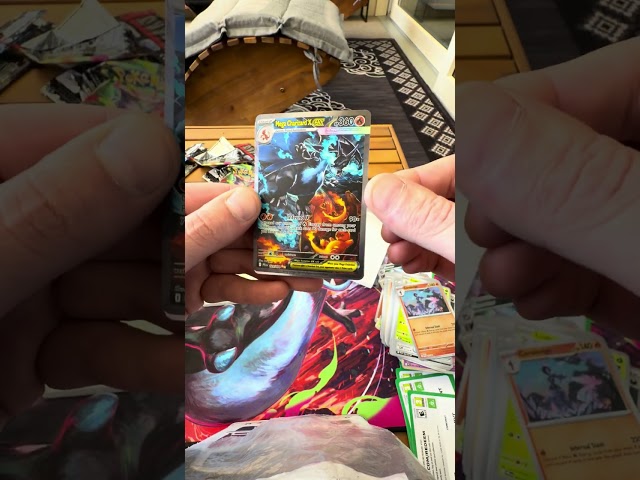 I pull Mega Charizard ex X 🤩🍀#pokémon #pokemoncards #pokemoncommunity 