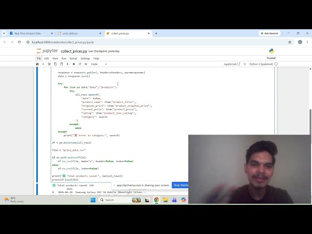Data Scraping With Python | Just 2 steps | Python and Api Key