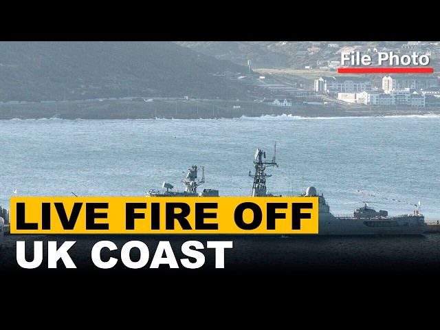 Russian Warship Fires Live Artillery Just 46 Miles Off British Coast