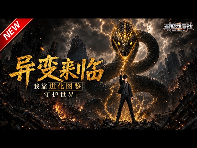MULTISUB📢新番上线《异变来临，我靠进化图鉴守护世界》#最新漫剧 #漫剧合集 #一口气看完 #动漫 #anime #AI漫剧 #破晓动漫社