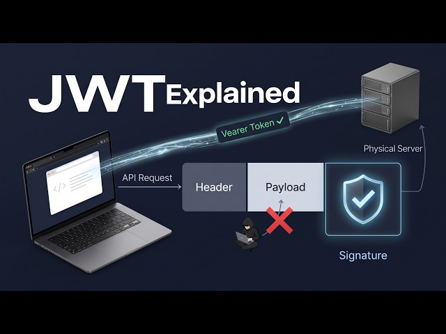 How JWT (JSON Web Tokens) Actually Work | Authentication Tokens Explained