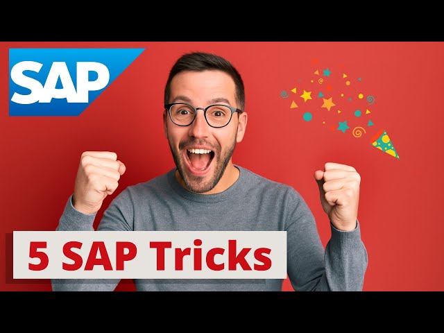 10,000 Subscribers Special 🎉 | My 5 Favorite SAP Tips