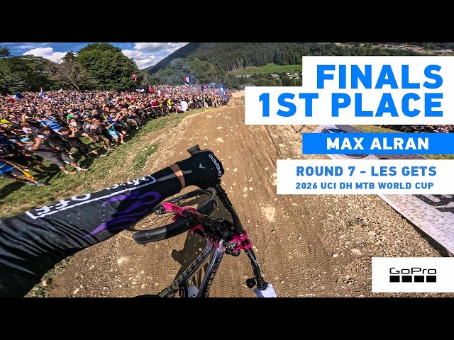 GoPro: Max Alrans insane Les Gets winning run!  |  26 UCI DH MTB World Series  |