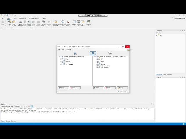 #Stäubli TS2 Robot CS9 Controller | Create Backup & Open VAL3 Program in Stäubli Robotics Suite