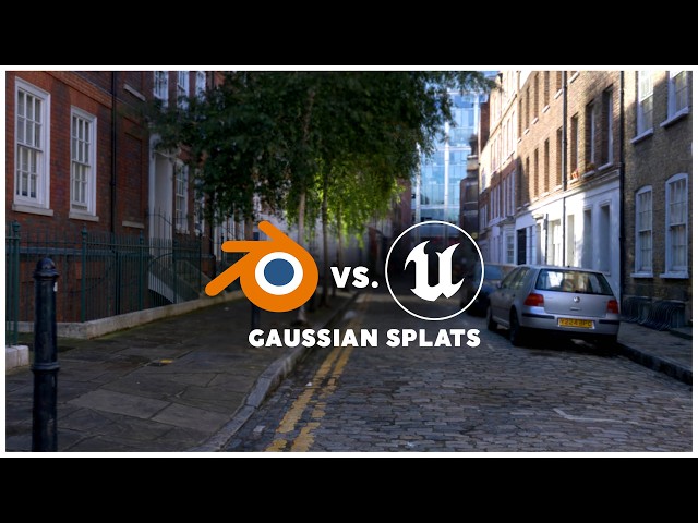 Gaussian Splats in Blender Octane