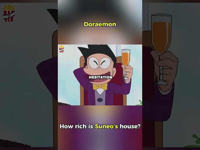 Doraemon: How Rich Is Suneo’s House? #shorts