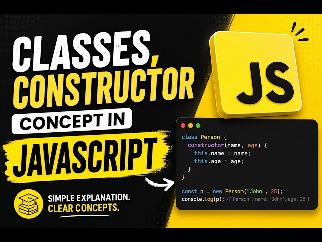 class in javascript (english+hindi) tutorial